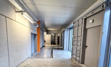 Interior vista pasillos